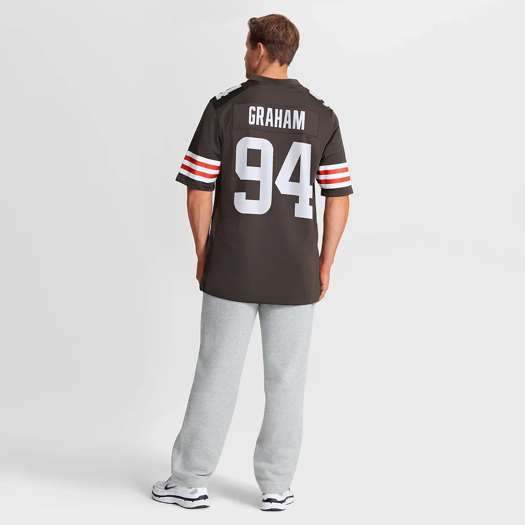 Zennovawear Mason Graham Cleveland Browns Game Jersey - Brown