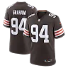 Zennovawear Mason Graham Cleveland Browns Game Jersey - Brown