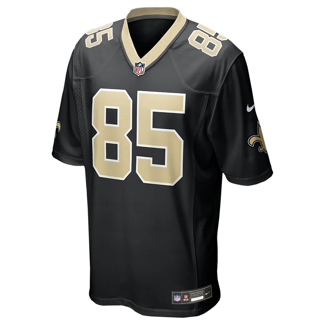 Zennovawear Mason Pline New Orleans Saints Team Game Jersey - Black