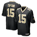 Zennovawear Mason Tipton New Orleans Saints Team Game Jersey - Black