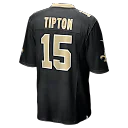 Zennovawear Mason Tipton New Orleans Saints Team Game Jersey - Black