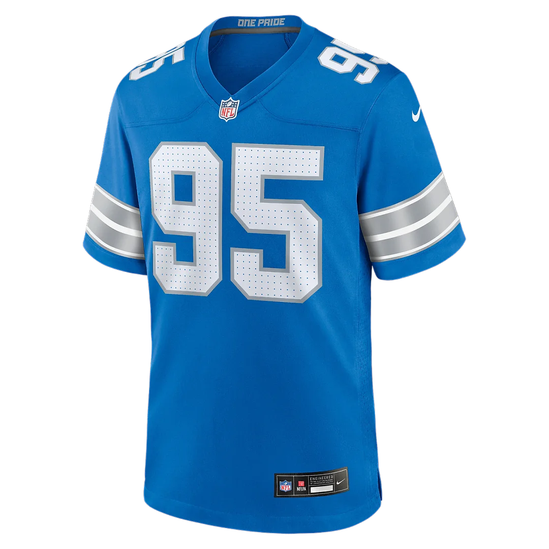 Zennovawear Mathieu Betts Detroit Lions Game Jersey - Blue
