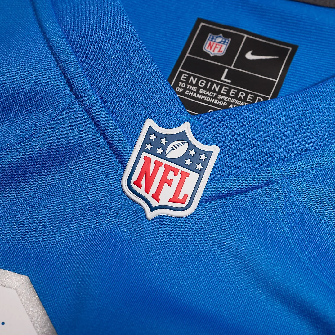 Zennovawear Mathieu Betts Detroit Lions Game Jersey - Blue