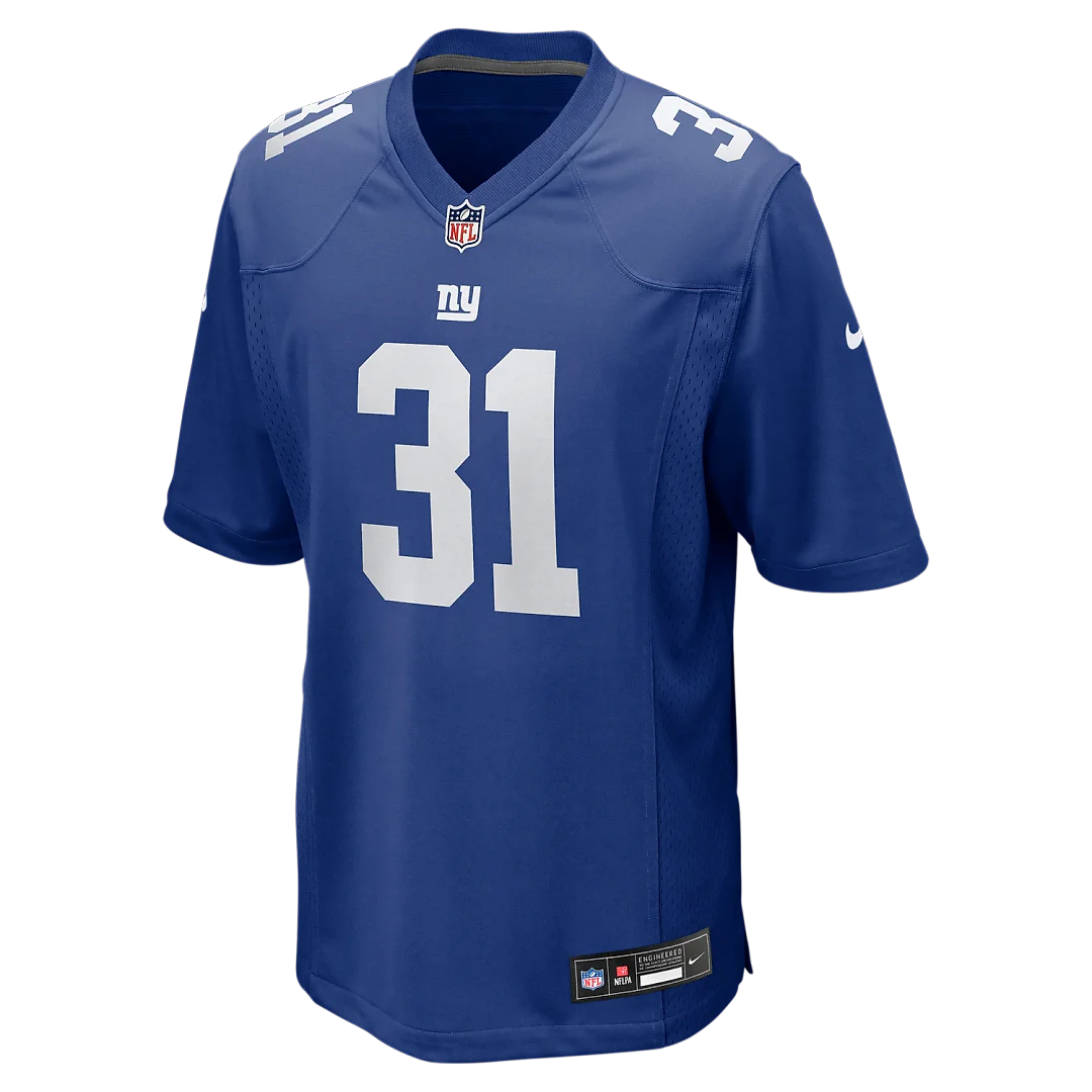 Zennovawear Matt Breida New York Giants Game Jersey - Royal