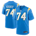 Zennovawear Matt Kaskey Los Angeles Chargers Team Game Jersey - Powder Blue