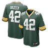 Zennovawear Matt Orzech Green Bay Packers Game Jersey - Green