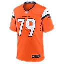 Zennovawear Matt Peart Denver Broncos Team Game Jersey - Orange