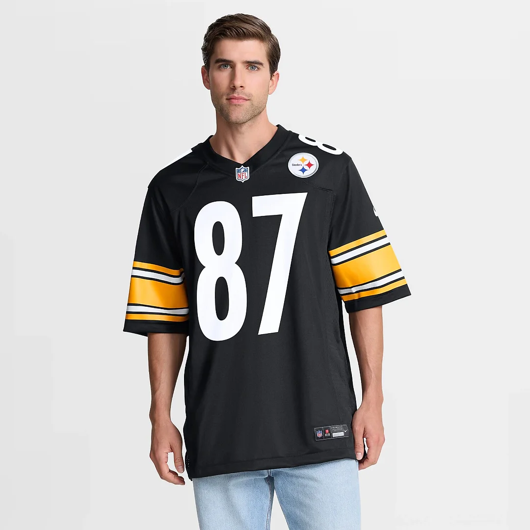 Zennovawear Matt Sokol Pittsburgh Steelers Team Game Jersey - Black