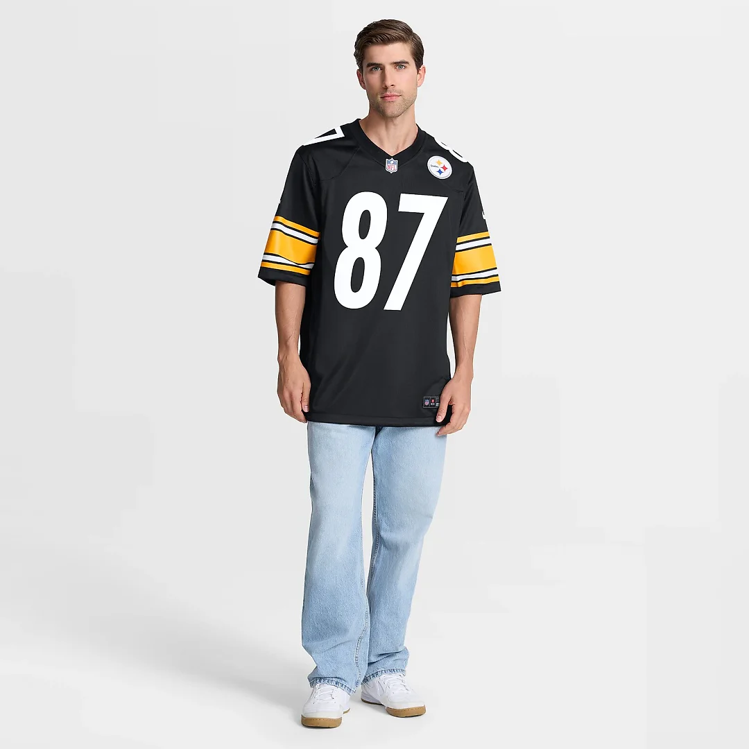 Zennovawear Matt Sokol Pittsburgh Steelers Team Game Jersey - Black