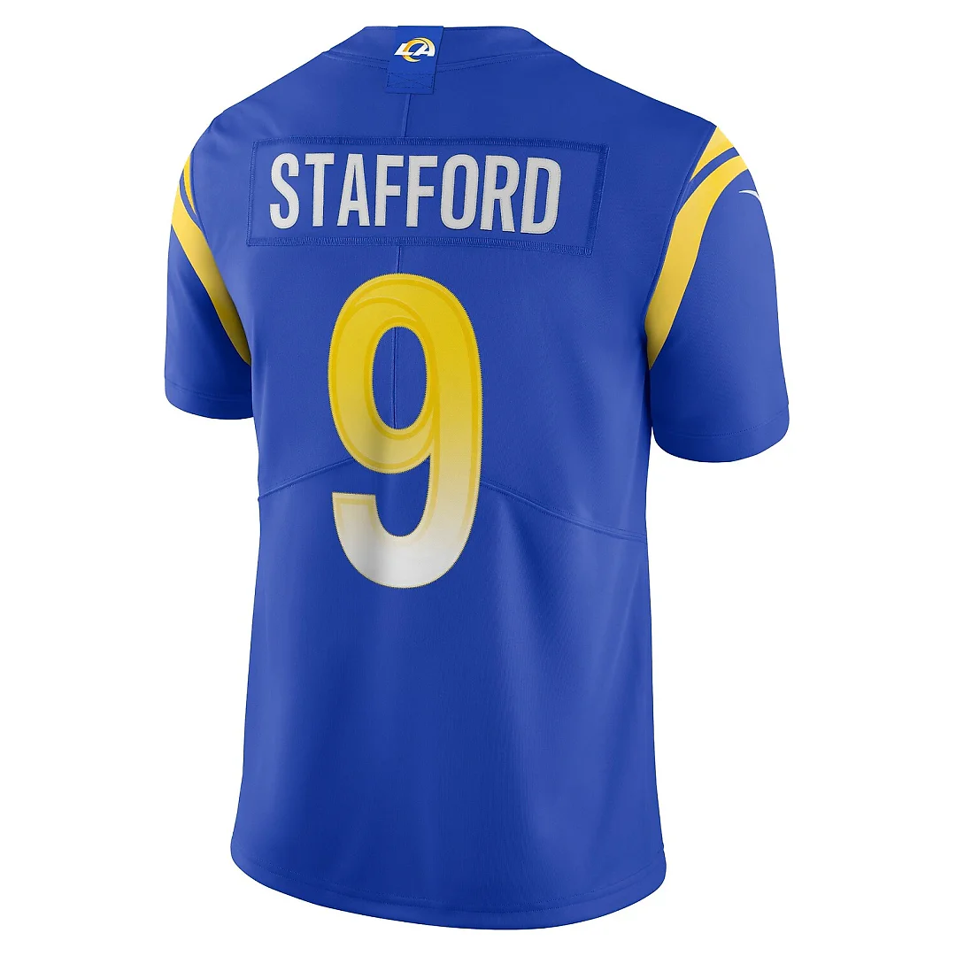 Zennovawear Matthew Stafford Los Angeles Rams Vapor Limited Jersey - Royal