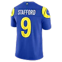 Zennovawear Matthew Stafford Los Angeles Rams Team Vapor FUSE. Stitched Limited Jersey - Royal
