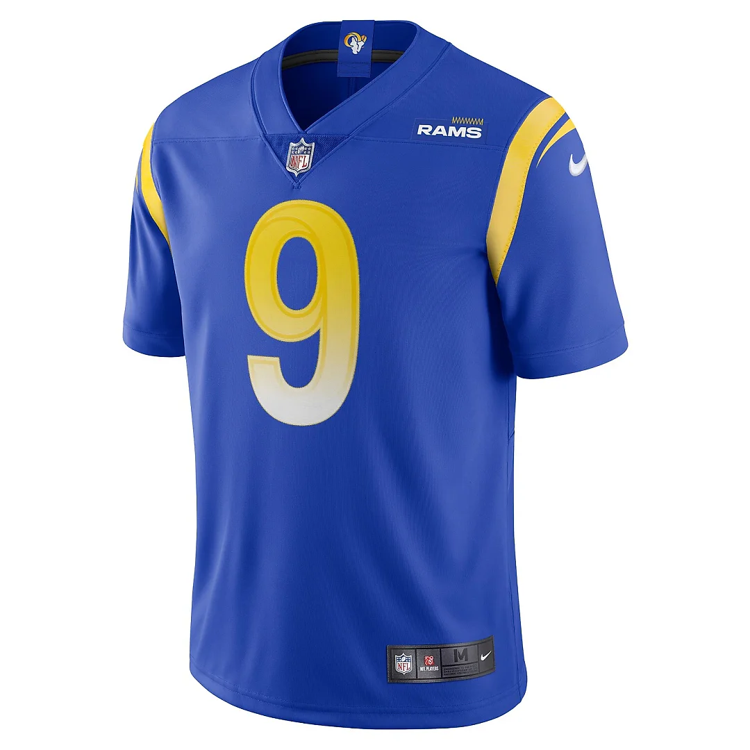 Zennovawear Matthew Stafford Los Angeles Rams Vapor Limited Jersey - Royal