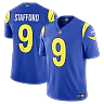 Zennovawear Matthew Stafford Los Angeles Rams Team Vapor FUSE. Stitched Limited Jersey - Royal