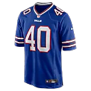 Zennovawear Matthew Wright Buffalo Bills Team Game Jersey - Royal