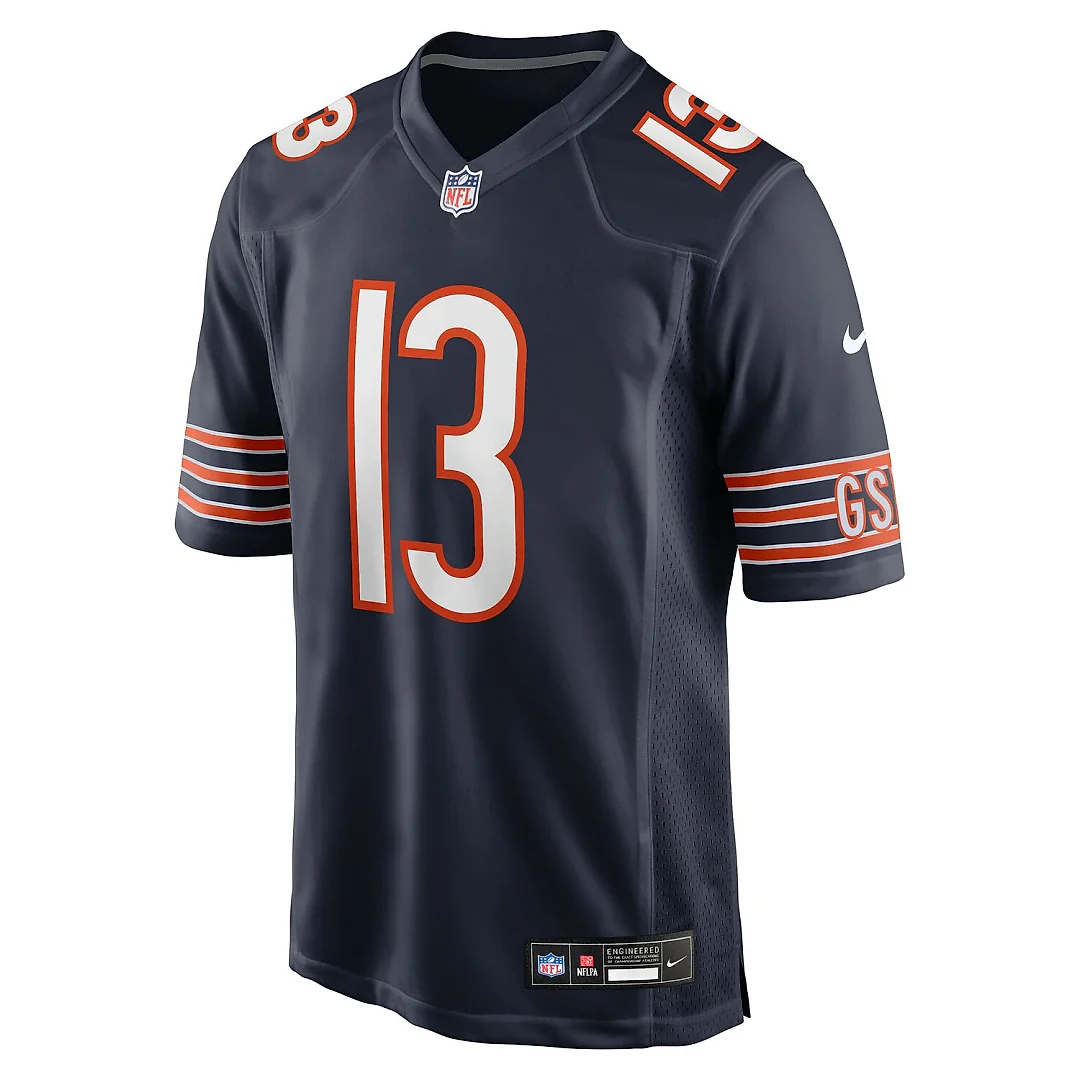 Zennovawear Maurice Alexander Chicago Bears Team Game Jersey - Navy