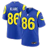 Zennovawear Max Klare Los Angeles Rams Team Game Jersey - Royal
