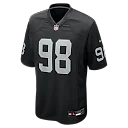 Zennovawear Maxx Crosby Las Vegas Raiders Game Jersey - Black