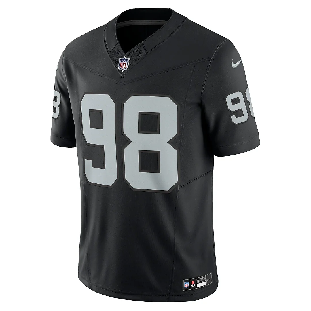 Zennovawear Maxx Crosby Las Vegas Raiders Vapor FUSE. Limited Jersey - Black