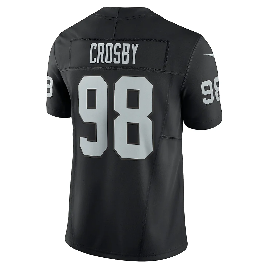 Zennovawear Maxx Crosby Las Vegas Raiders Vapor FUSE. Limited Jersey - Black