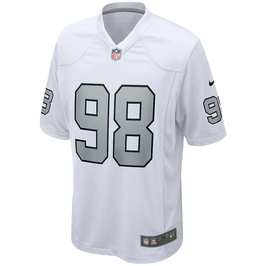 Zennovawear Maxx Crosby Las Vegas Raiders Alternate Game Jersey - White