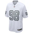 Zennovawear Maxx Crosby Las Vegas Raiders Alternate Game Jersey - White