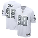 Zennovawear Maxx Crosby Las Vegas Raiders Alternate Game Jersey - White