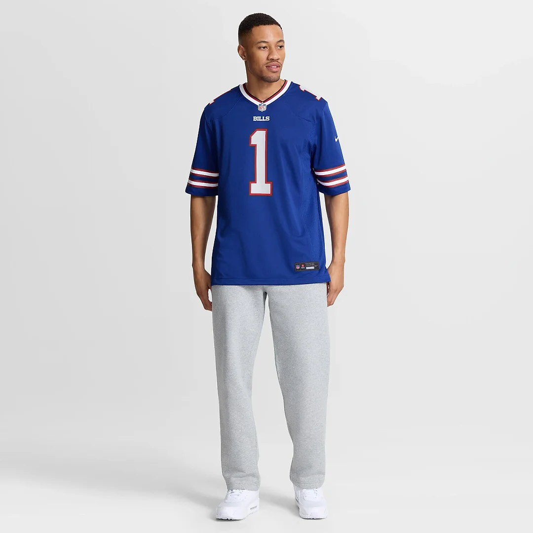 Zennovawear Mecole Hardman Buffalo Bills Team Game Jersey - Royal