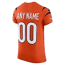 Zennovawear Cincinnati Bengals Alternate Vapor FUSE. Elite Custom Jersey - Men's Orange
