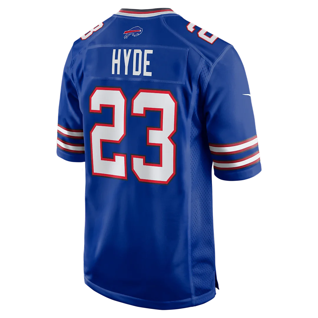 Zennovawear Micah Hyde Buffalo Bills Game Player Jersey - Royal