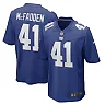 Zennovawear Micah McFadden New York Giants Game Player Jersey - Royal