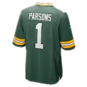 Zennovawear Micah Parsons Green Bay Packers Game Player Jersey - Green