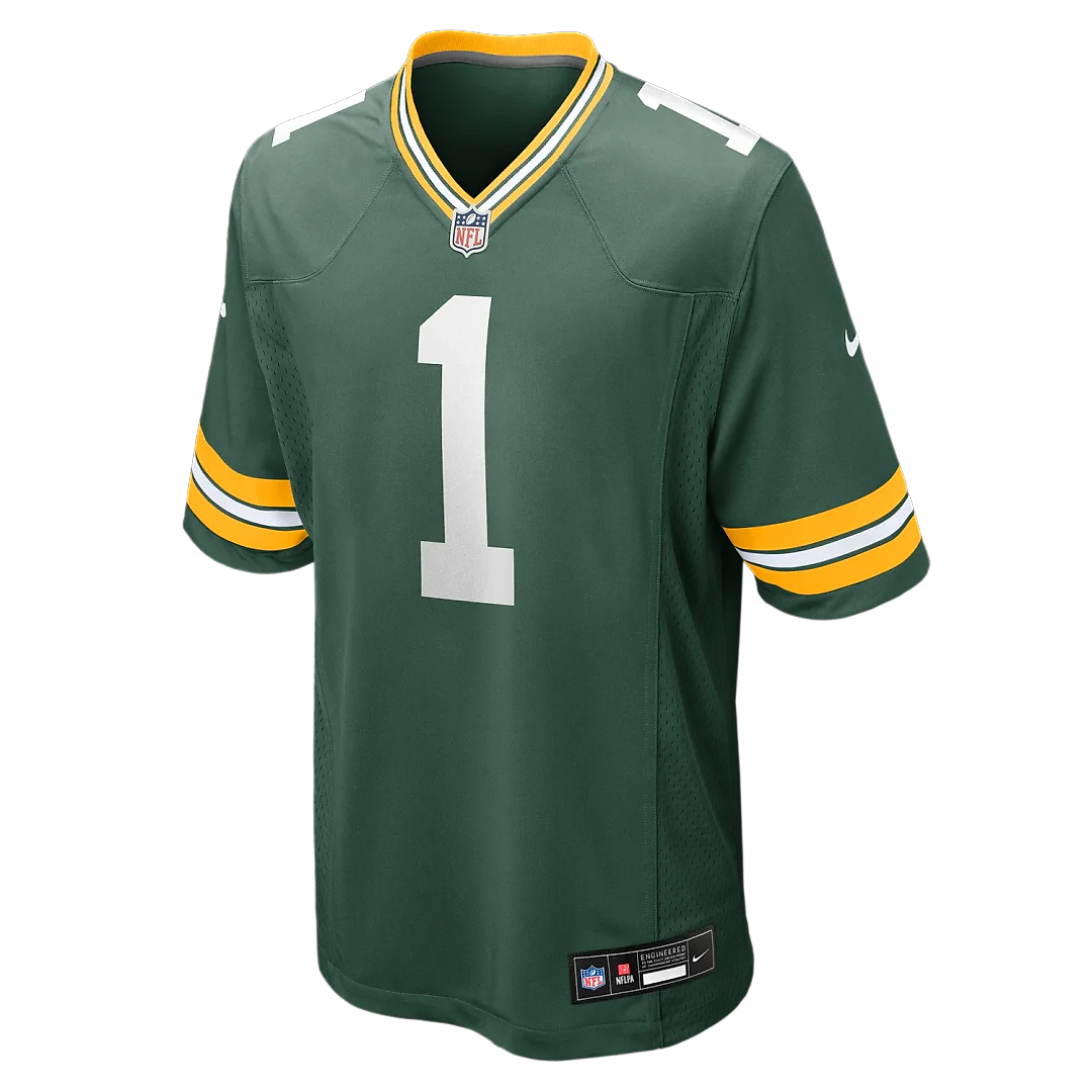Zennovawear Micah Parsons Green Bay Packers Game Player Jersey - Green