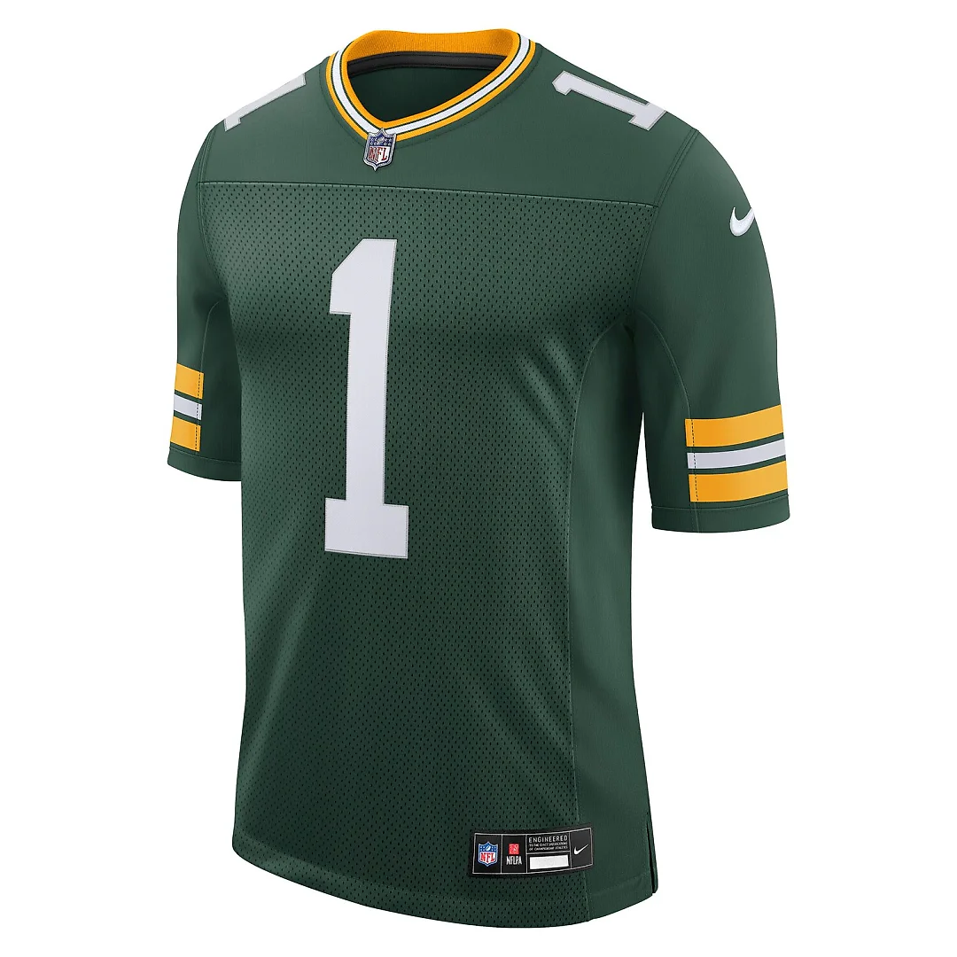 Zennovawear Micah Parsons Green Bay Packers Vapor Untouchable Stitched Limited Jersey - Green