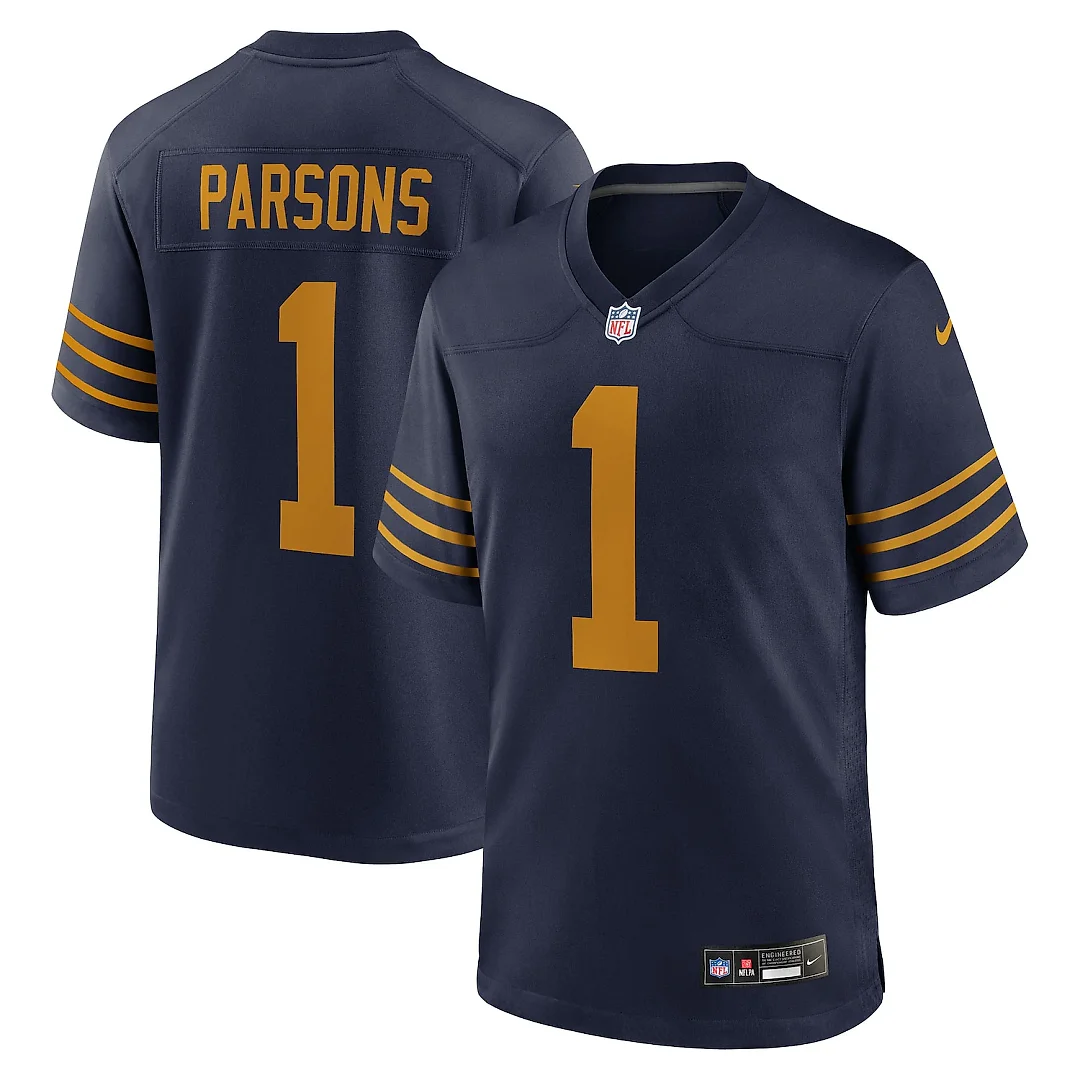 Zennovawear Micah Parsons Green Bay Packers The 1923 Classic Game Jersey - Navy