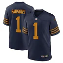 Zennovawear Micah Parsons Green Bay Packers The 1923 Classic Game Jersey - Navy