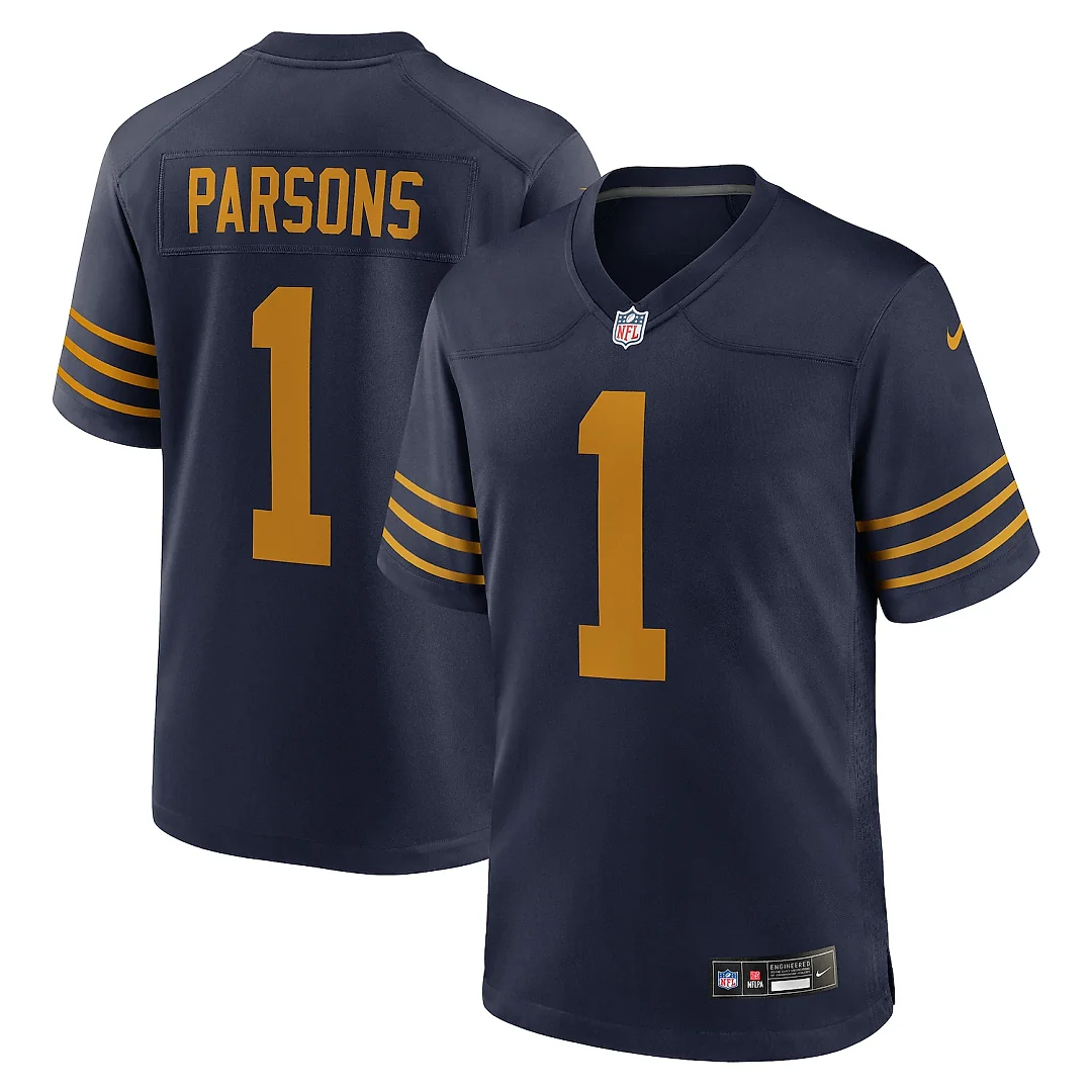 Zennovawear Micah Parsons Green Bay Packers The 1923 Classic Game Game Jersey - Navy