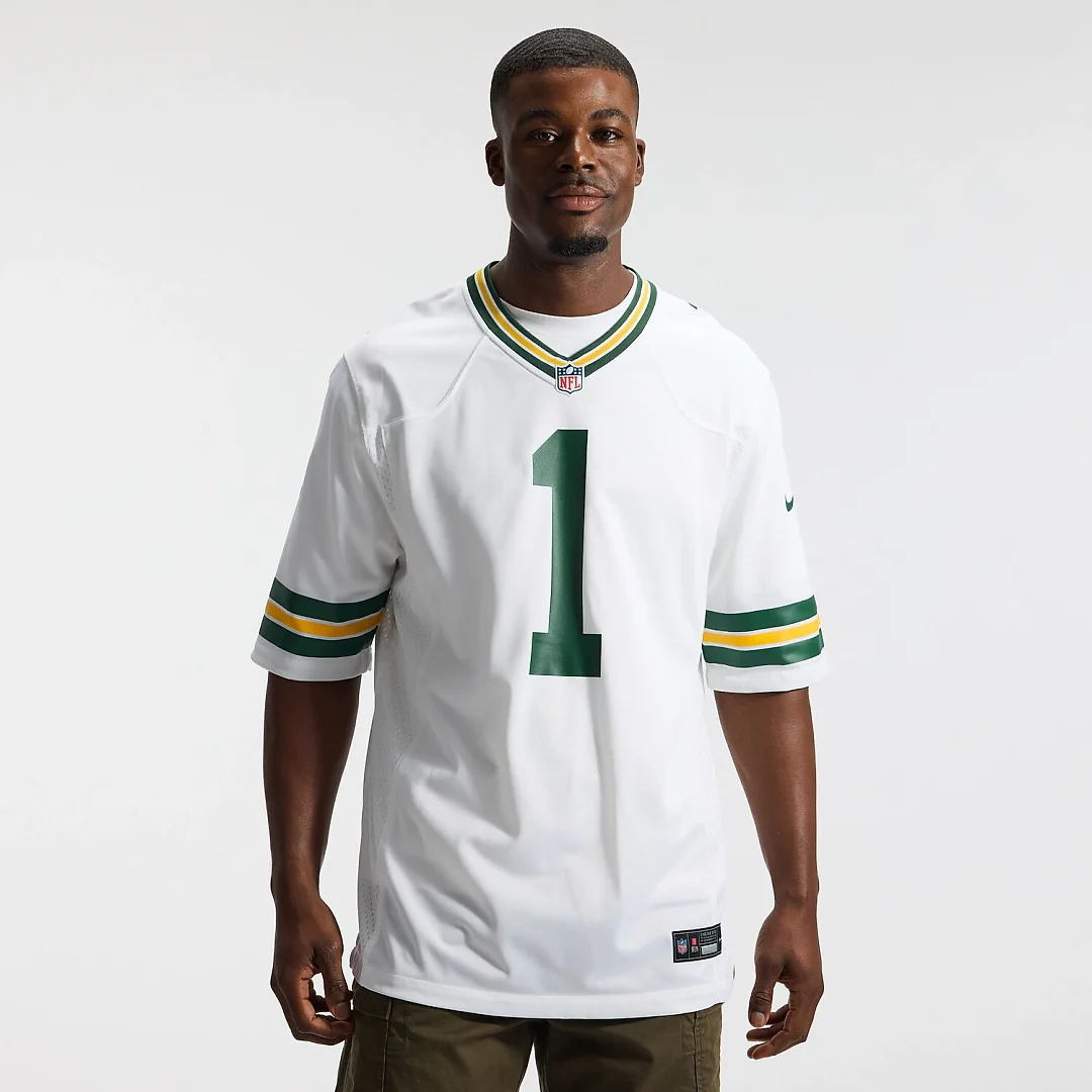 Zennovawear Micah Parsons Green Bay Packers Game Player Jersey - White
