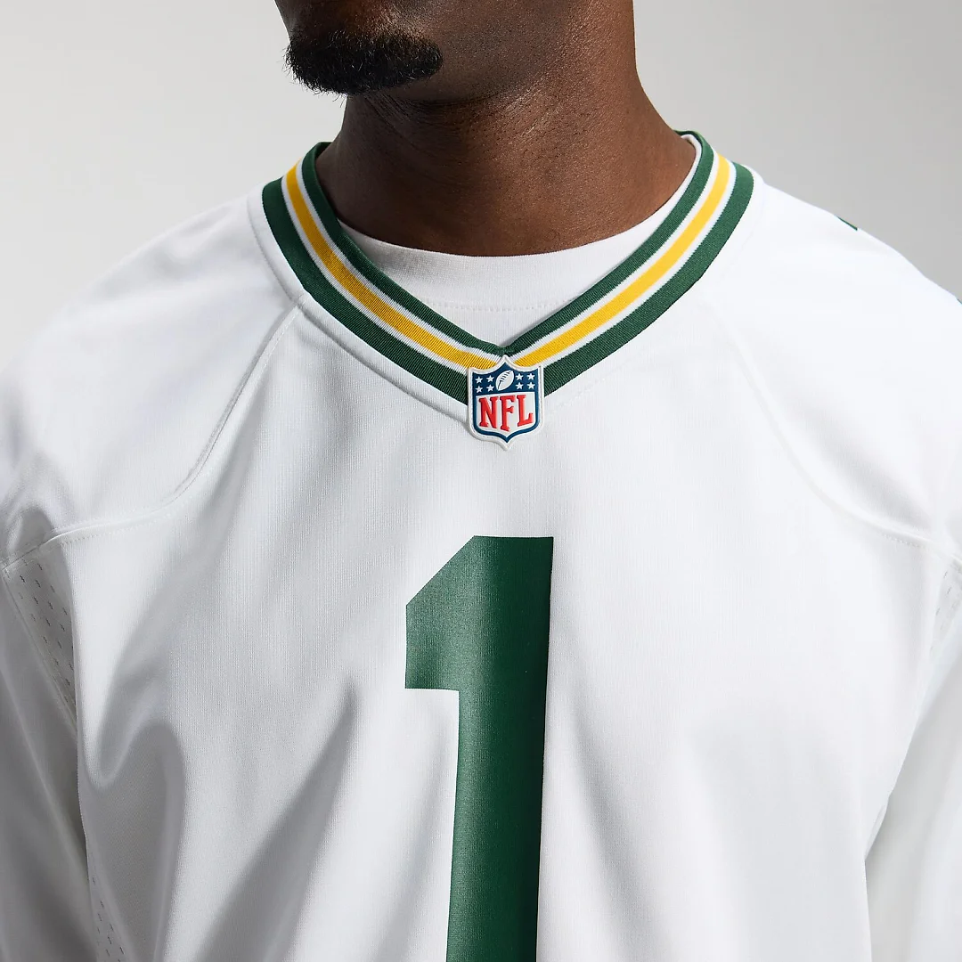 Zennovawear Micah Parsons Green Bay Packers Game Player Jersey - White