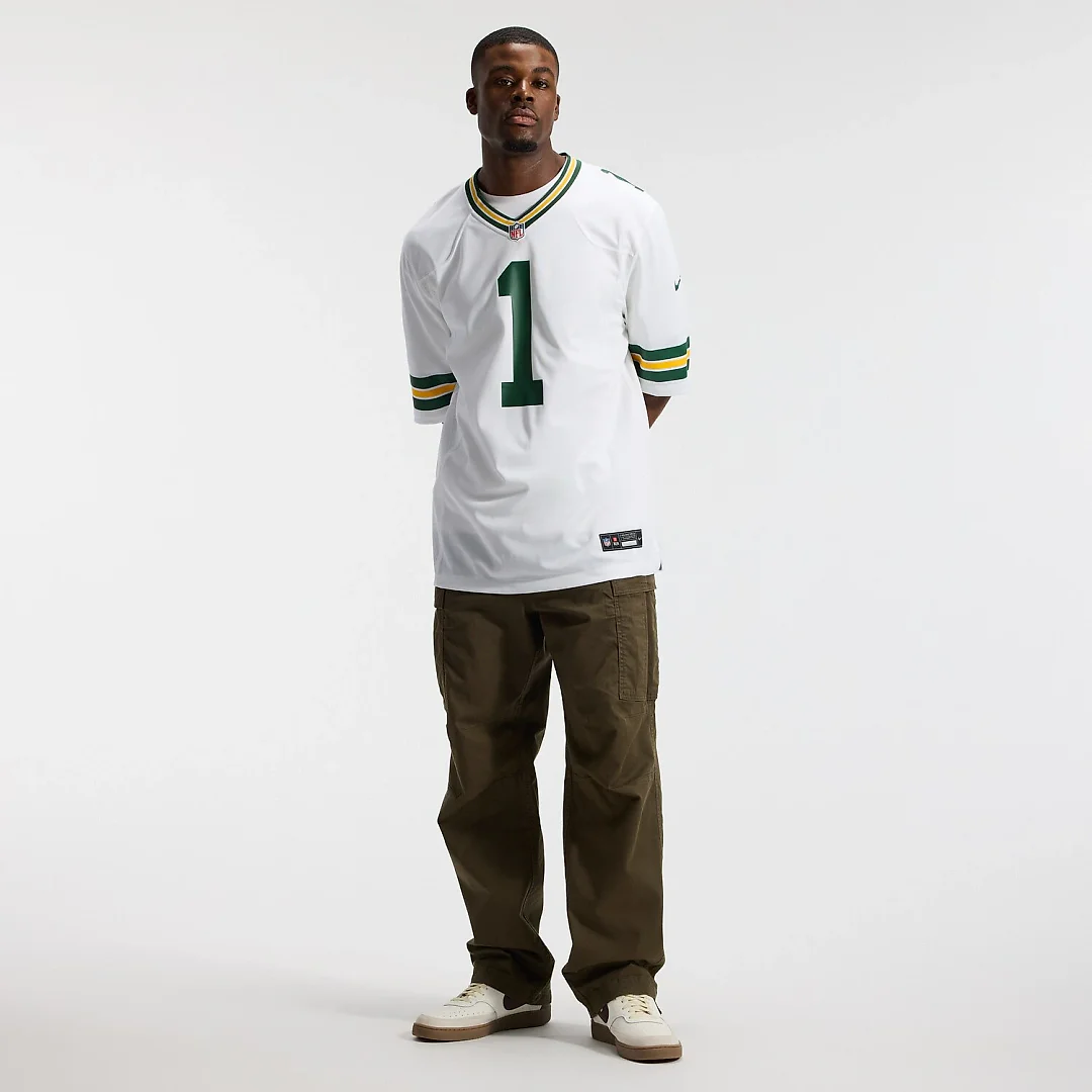 Zennovawear Micah Parsons Green Bay Packers Game Player Jersey - White