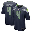 Zennovawear Michael Dickson Seattle Seahawks Game Jersey - College Navy