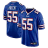 Zennovawear Michael Hoecht Buffalo Bills Team Game Jersey - Royal