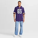 Zennovawear Michael Jurgens Minnesota Vikings Game Jersey - Purple