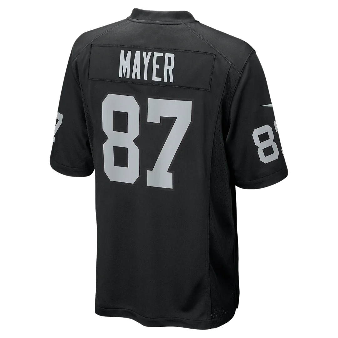 Zennovawear Michael Mayer Las Vegas Raiders Game Jersey - Black