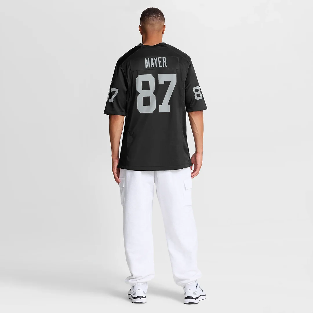 Zennovawear Michael Mayer Las Vegas Raiders Game Jersey - Black