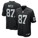Zennovawear Michael Mayer Las Vegas Raiders Game Jersey - Black