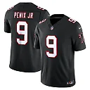 Zennovawear Michael Penix Jr. Atlanta Falcons Alternate Throwback Vapor FUSE. Stitched Limited Jersey - Black
