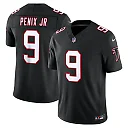 Zennovawear Michael Penix Jr. Atlanta Falcons Alternate Throwback Vapor FUSE. Stitched Limited Jersey - Black