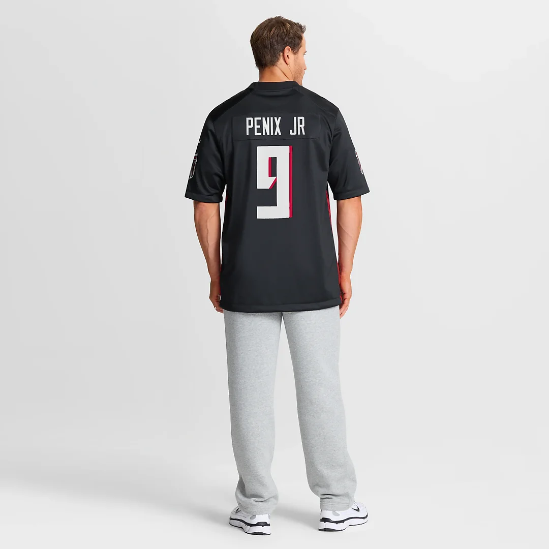 Zennovawear Michael Penix Jr. Atlanta Falcons Player Game Jersey - Black
