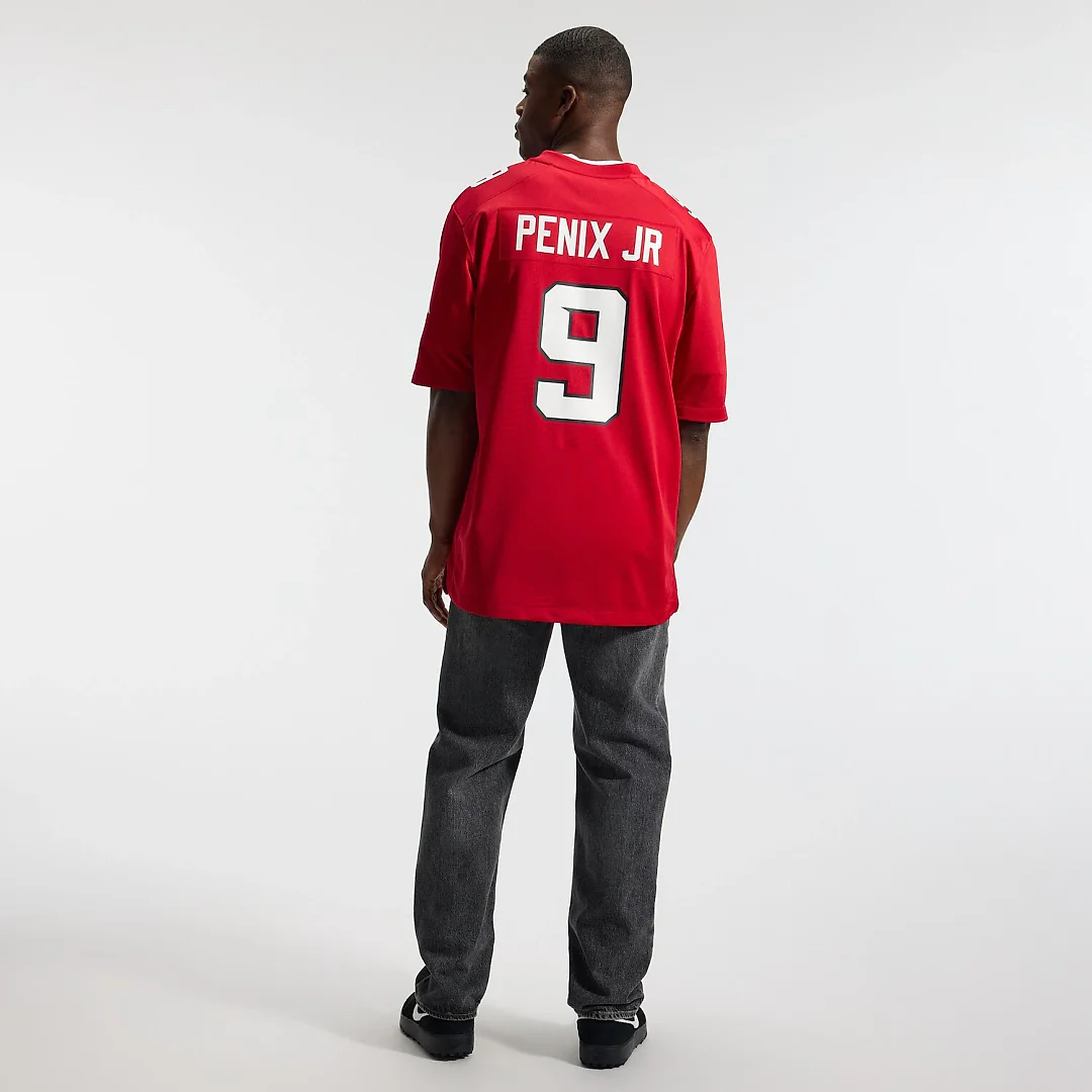 Zennovawear Michael Penix Jr. Atlanta Falcons Game Jersey - Red