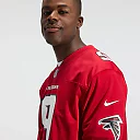 Zennovawear Michael Penix Jr. Atlanta Falcons Game Jersey - Red